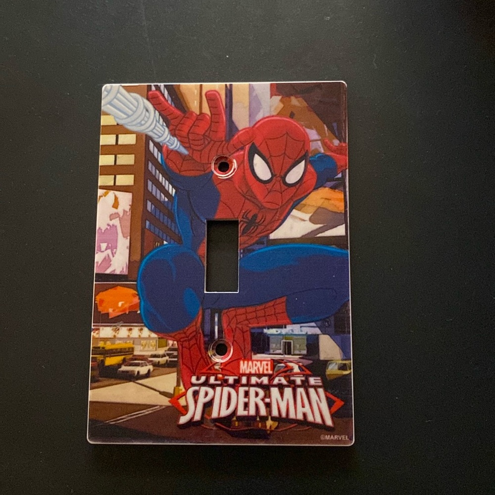 Light switch plate